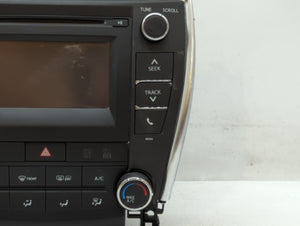 2015 Toyota Camry Radio AM FM Cd Player Receiver Replacement P/N:86140-06070 Fits OEM Used Auto Parts