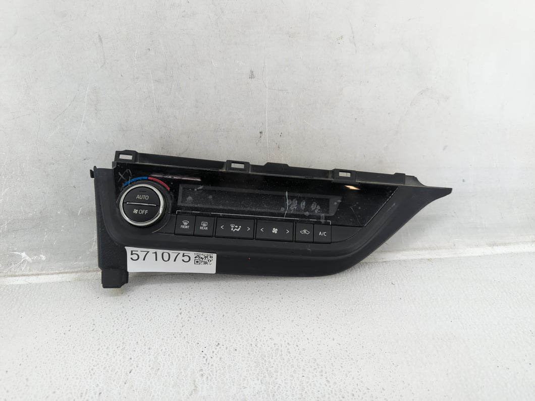 2014-2019 Toyota Corolla Climate Control Module Temperature AC/Heater Replacement P/N:75F832 Fits OEM Used Auto Parts