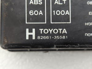 1996 Toyota 4runner Fusebox Fuse Box Panel Relay Module P/N:7154-3100 YA2 Fits OEM Used Auto Parts