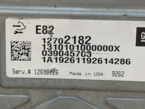 2018-2022 Chevrolet Traverse PCM Engine Control Computer ECU ECM PCU OEM P/N:12697045 12702182 Fits OEM Used Auto Parts