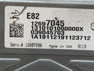 2018-2022 Chevrolet Traverse PCM Engine Control Computer ECU ECM PCU OEM P/N:12697045 Fits Fits 2016 2017 2018 2019 2020 2021 2022 OEM Used Auto Parts