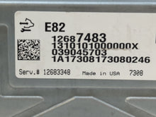 2018-2022 Chevrolet Traverse PCM Engine Control Computer ECU ECM PCU OEM P/N:12687483 Fits Fits 2016 2017 2018 2019 2020 2021 2022 OEM Used Auto Parts