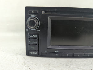 2012 Subaru Forester Radio AM FM Cd Player Receiver Replacement P/N:86201SC630 Fits OEM Used Auto Parts