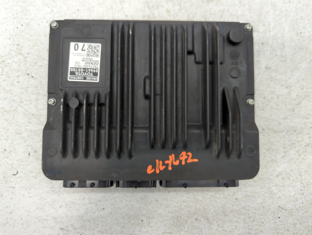 2019-2020 Toyota Rav4 PCM Engine Control Computer ECU ECM PCU OEM P/N:89661-OR700 Fits Fits 2019 2020 OEM Used Auto Parts