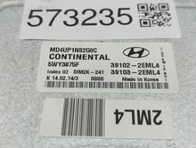 2014-2016 Hyundai Elantra PCM Engine Control Computer ECU ECM PCU OEM P/N:39102-2EML4 39103-2EML6 Fits Fits 2014 2015 2016 OEM Used Auto Parts