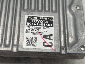 2012-2014 Toyota Camry PCM Engine Control Computer ECU ECM PCU OEM P/N:89661-06K61 Fits Fits 2012 2013 2014 OEM Used Auto Parts