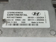 2015-2017 Hyundai Sonata PCM Engine Control Computer ECU ECM PCU OEM P/N:39111-2GGK4 39101-2GGK4 Fits Fits 2015 2016 2017 OEM Used Auto Parts