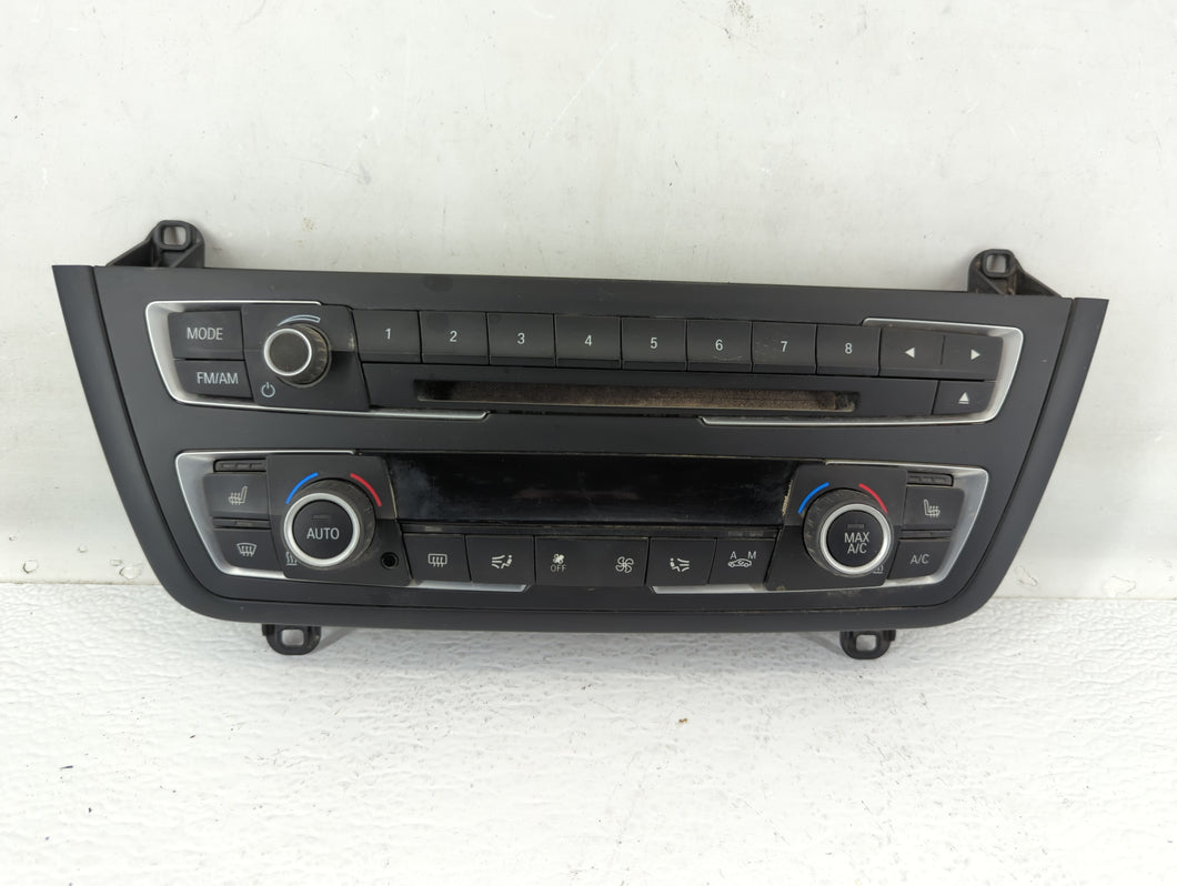 2014 Bmw 320i Climate Control Module Temperature AC/Heater Replacement P/N:173 138 10 Fits OEM Used Auto Parts