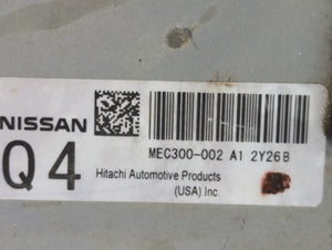 2013-2014 Nissan Altima PCM Engine Control Computer ECU ECM PCU OEM P/N:MEC300-002 A1 Fits Fits 2013 2014 OEM Used Auto Parts