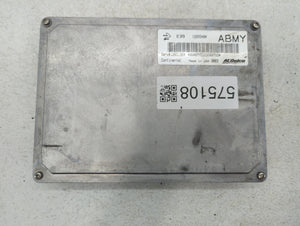 2012-2013 Buick Verano PCM Engine Control Computer ECU ECM PCU OEM P/N:12655480 Fits Fits 2012 2013 2014 2015 2016 OEM Used Auto Parts