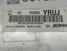 2009 Gmc Sierra 1500 PCM Engine Control Computer ECU ECM PCU OEM P/N:12630500 Fits Fits 2010 OEM Used Auto Parts