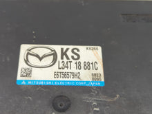 2007 Mazda 3 PCM Engine Control Computer ECU ECM PCU OEM P/N:L34T 18 881C Fits OEM Used Auto Parts