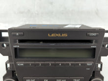 2007-2009 Lexus Es350 Radio AM FM Cd Player Receiver Replacement P/N:86120-33720 Fits 2007 2008 2009 OEM Used Auto Parts