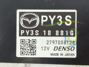 2014-2015 Mazda Cx-5 PCM Engine Control Computer ECU ECM PCU OEM P/N:PY2W18881D Fits Fits 2014 2015 OEM Used Auto Parts