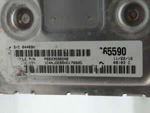 2013-2017 Jeep Compass PCM Engine Control Computer ECU ECM PCU OEM P/N:P05150941AB Fits Fits 2013 2014 2015 2016 2017 OEM Used Auto Parts