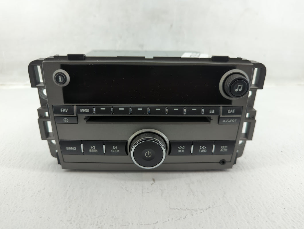2008 Saturn Vue Radio AM FM Cd Player Receiver Replacement P/N:25956992 Fits OEM Used Auto Parts