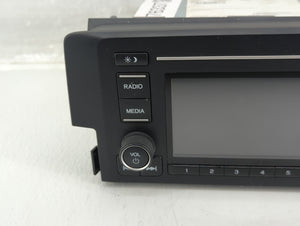 2018 Honda Civic Radio AM FM Cd Player Receiver Replacement P/N:39100-TBA-A21 39100-TBA-A22 Fits OEM Used Auto Parts