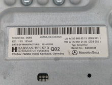 2014-2015 Mercedes-Benz C350 Radio AM FM Cd Player Receiver Replacement P/N:A 246 900 24 18 Fits 2013 2014 2015 2016 2017 2018 OEM Used Auto Parts