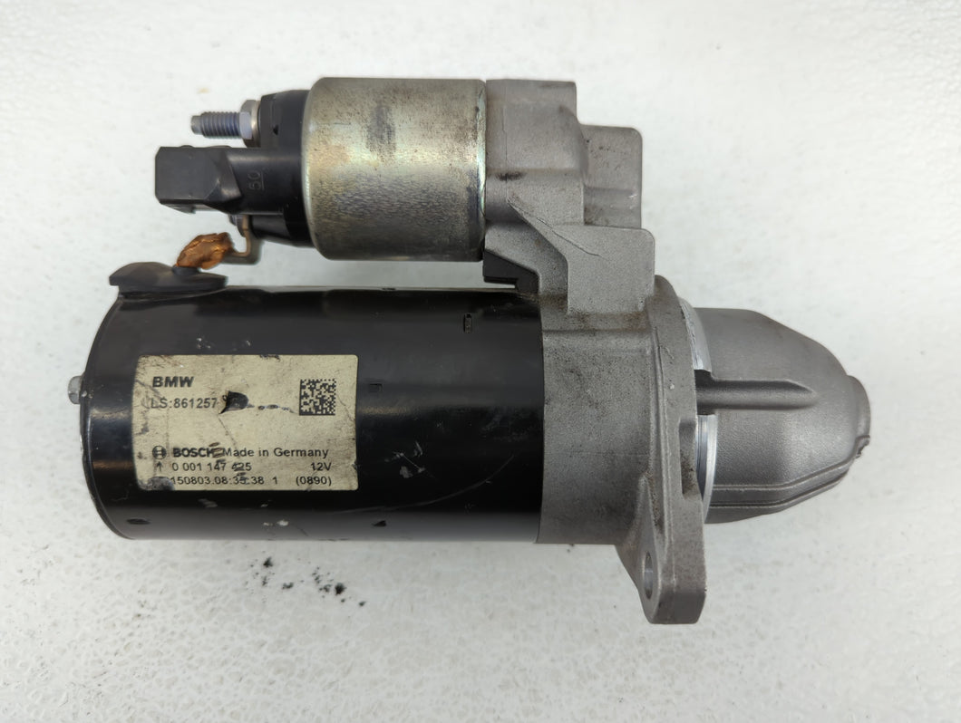 2013-2016 Bmw 328i Car Starter Motor Solenoid OEM P/N:861257 Fits 2012 2013 2014 2015 2016 2017 2018 OEM Used Auto Parts