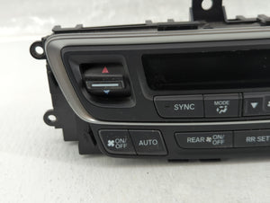 2016-2018 Honda Pilot Climate Control Module Temperature AC/Heater Replacement P/N:79600TG7A811M1 Fits 2016 2017 2018 OEM Used Auto Parts