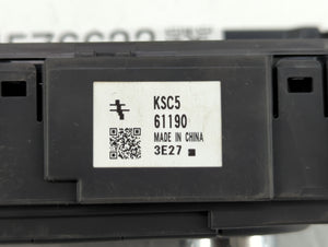 2022 Mazda Cx-5 Climate Control Module Temperature AC/Heater Replacement P/N:KSC5 61190 Fits OEM Used Auto Parts