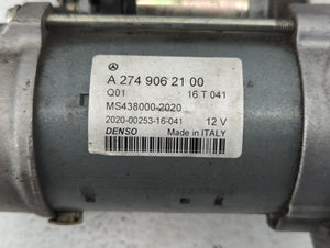 2015-2018 Mercedes-Benz C300 Car Starter Motor Solenoid OEM P/N:A 274 906 21 00 Fits 2015 2016 2017 2018 2019 2020 2021 OEM Used Auto Parts