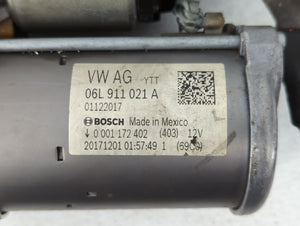 2018-2020 Audi Q5 Car Starter Motor Solenoid OEM P/N:06L 911 021 A Fits 2017 2018 2019 2020 OEM Used Auto Parts