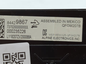 2014-2020 Chevrolet Impala Climate Control Module Temperature AC/Heater Replacement P/N:84429867 Fits OEM Used Auto Parts