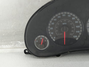 2006 Jeep Liberty Instrument Cluster Speedometer Gauges P/N:P56044865AC Fits OEM Used Auto Parts