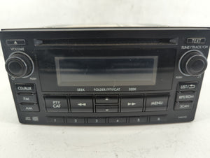 2012-2014 Subaru Impreza Radio AM FM Cd Player Receiver Replacement P/N:86201FJ620 Fits 2012 2013 2014 OEM Used Auto Parts