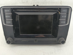 2016-2017 Volkswagen Tiguan Radio AM FM Cd Player Receiver Replacement P/N:561 035 150 Fits 2016 2017 OEM Used Auto Parts