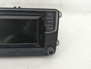 2016-2017 Volkswagen Tiguan Radio AM FM Cd Player Receiver Replacement P/N:561 035 150 Fits 2016 2017 OEM Used Auto Parts