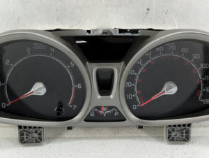 2012-2013 Ford Fiesta Instrument Cluster Speedometer Gauges P/N:CE8T-10849-CC Fits 2012 2013 OEM Used Auto Parts