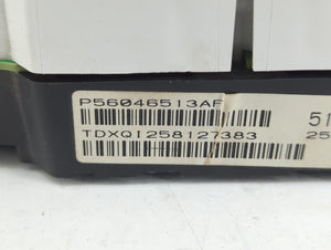 2011-2014 Dodge Avenger Instrument Cluster Speedometer Gauges P/N:P56046513AF P56046513AH Fits 2011 2012 2013 2014 OEM Used Auto Parts