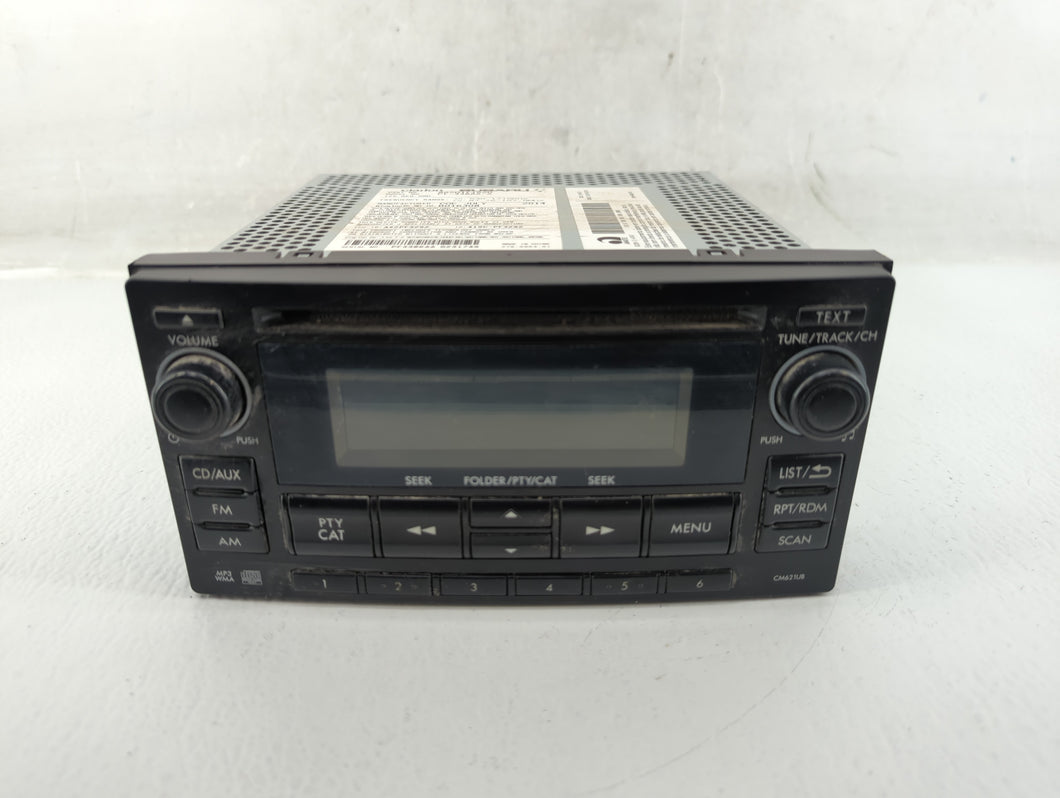 2012-2014 Subaru Impreza Radio AM FM Cd Player Receiver Replacement P/N:86201FJ620 Fits 2012 2013 2014 OEM Used Auto Parts