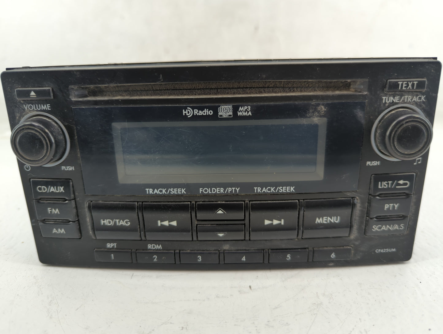 2014 Subaru Forester Radio AM FM Cd Player Receiver Replacement P/N:86201SG620 Fits OEM Used Auto Parts - Oemusedautoparts1.com
