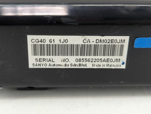 2013-2017 Mazda 5 Radio AM FM Cd Player Receiver Replacement P/N:CG40 61 1J0 Fits 2013 2014 2015 2016 2017 OEM Used Auto Parts