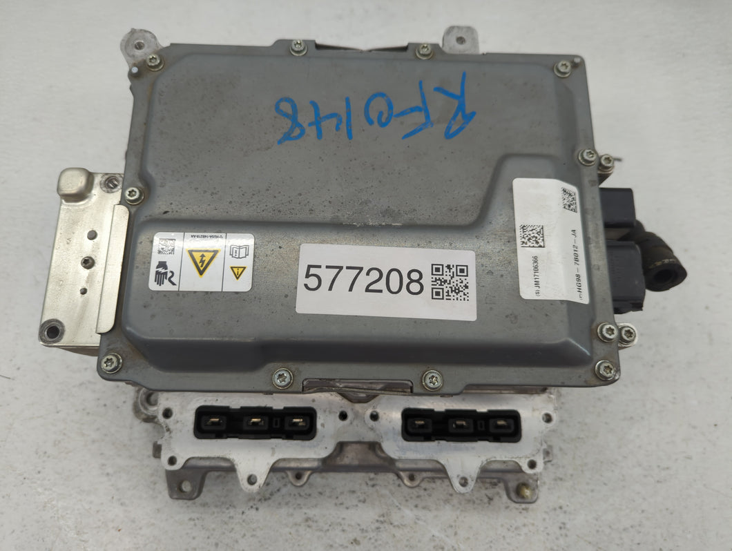 2013-2020 Ford Fusion Hybrid DC Synergy Drive Power Inverter P/N:HG98-7B012-JA Fits Fits 2013 2014 2015 2016 2017 2018 2019 2020 OEM Used Auto Parts