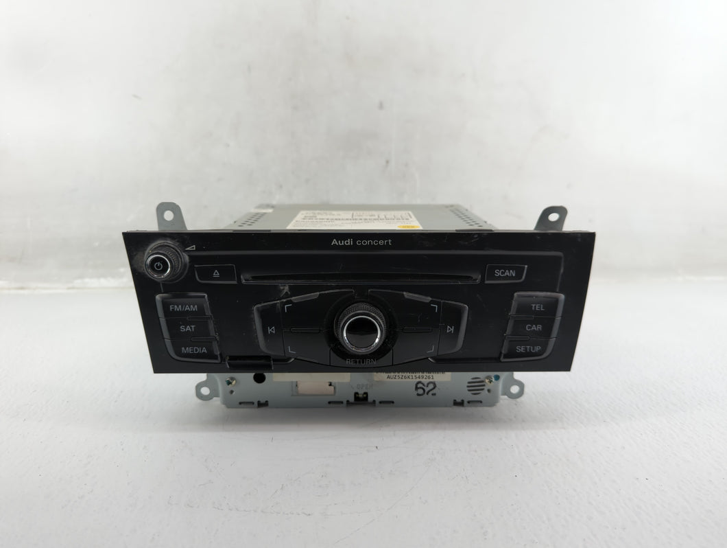 2011 Audi A4 Radio AM FM Cd Player Receiver Replacement P/N:8T1 035 186 R Fits 2010 2012 2013 2014 2015 2016 2017 OEM Used Auto Parts