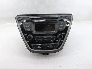 2014-2015 Hyundai Elantra Radio AM FM Cd Player Receiver Replacement P/N:96170-3X166GU Fits 2014 2015 OEM Used Auto Parts