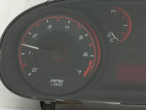 2014 Dodge Dart Instrument Cluster Speedometer Gauges P/N:554016167001 56054665AD Fits OEM Used Auto Parts