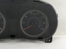 2012-2014 Hyundai Accent Instrument Cluster Speedometer Gauges P/N:94001-1R000 Fits 2012 2013 2014 OEM Used Auto Parts