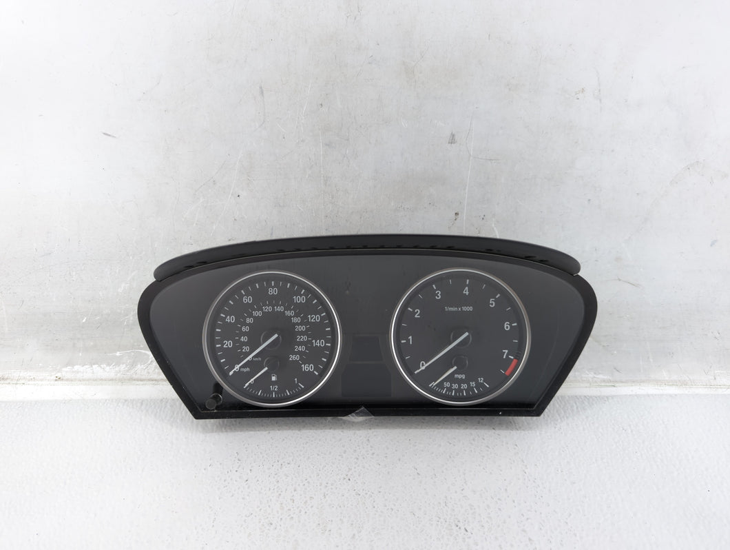 2008-2010 Bmw 528i Instrument Cluster Speedometer Gauges P/N:9 194 887 Fits 2008 2009 2010 OEM Used Auto Parts