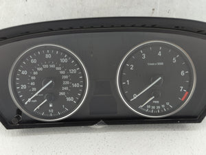 2008-2010 Bmw 528i Instrument Cluster Speedometer Gauges P/N:9 194 887 Fits 2008 2009 2010 OEM Used Auto Parts