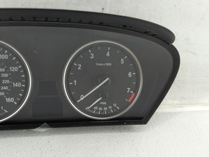 2008-2010 Bmw 528i Instrument Cluster Speedometer Gauges P/N:9 194 887 Fits 2008 2009 2010 OEM Used Auto Parts