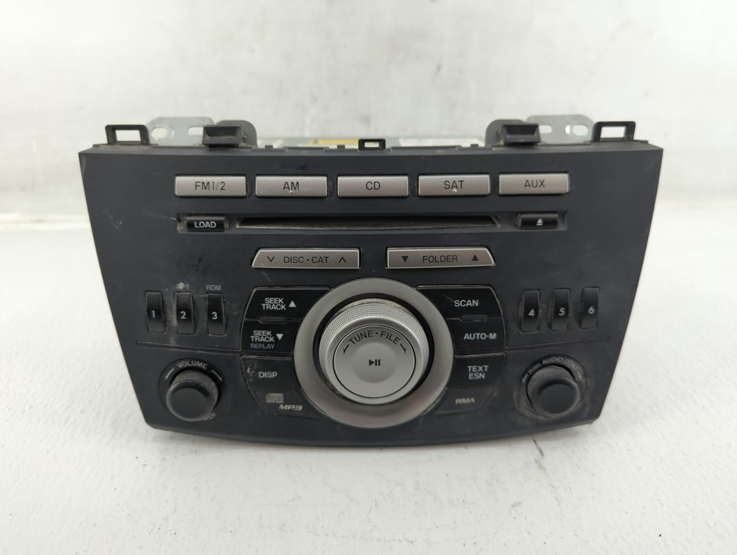 2011 Mazda 3 Radio AM FM Cd Player Receiver Replacement P/N:BBM5 66 AR0 14792746 Fits OEM Used Auto Parts