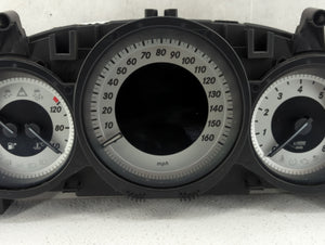 2013 Mercedes-Benz C300 Instrument Cluster Speedometer Gauges P/N:A 204 900 43 09 Fits OEM Used Auto Parts