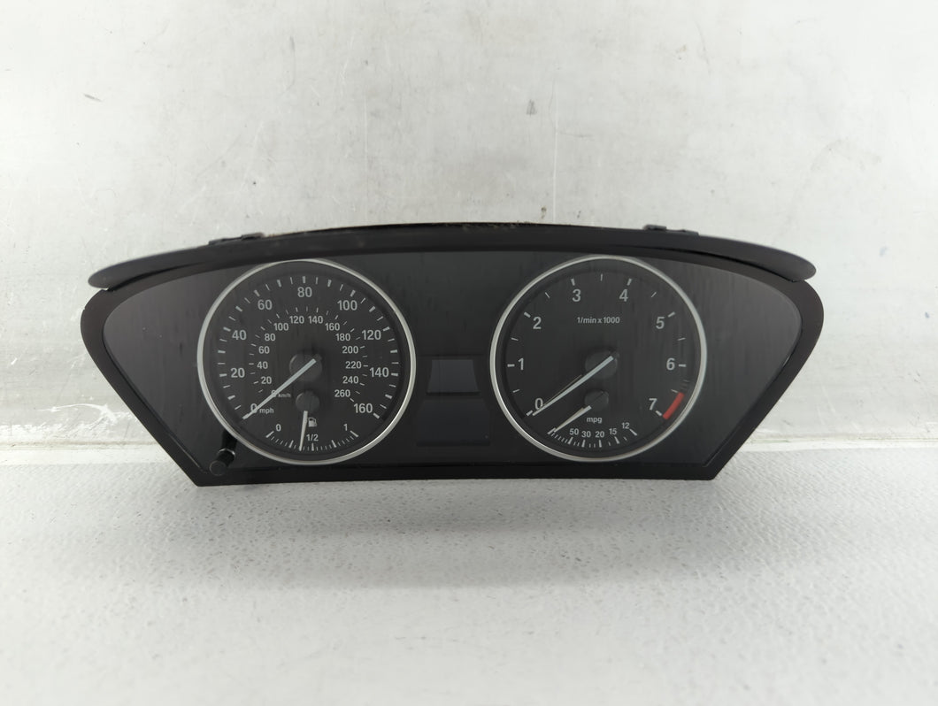 2007-2011 Bmw X5 Instrument Cluster Speedometer Gauges P/N:758779518 Fits 2007 2008 2009 2010 2011 OEM Used Auto Parts