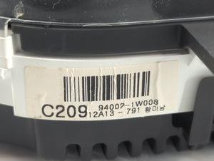 2012-2015 Kia Rio Instrument Cluster Speedometer Gauges P/N:94022-1W114 94022-1W118 Fits 2012 2013 2014 2015 OEM Used Auto Parts