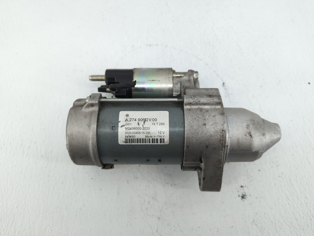 2015-2018 Mercedes-Benz C300 Car Starter Motor Solenoid OEM P/N:A 274 906 21 00 Fits 2015 2016 2017 2018 2019 2020 2021 OEM Used Auto Parts